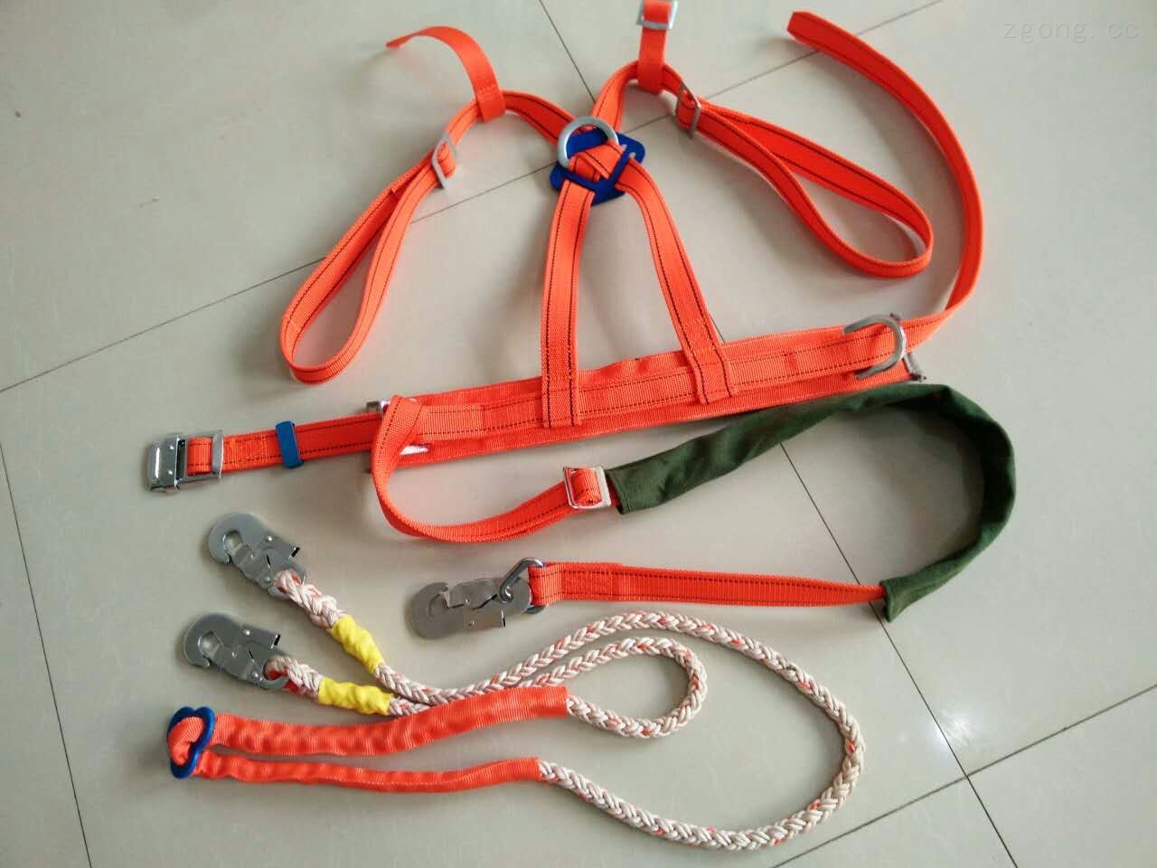 * 高空作业安全带 国标全身式防坠落