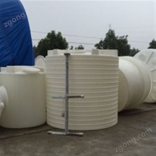 许昌市***PE储罐5立方塑料搅拌桶5000L水处理溶药罐5吨次氯酸钠加药箱
